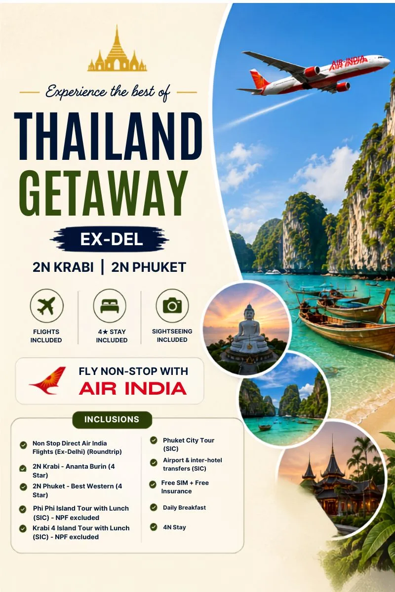 Thailand Getaway Package – Krabi & Phuket