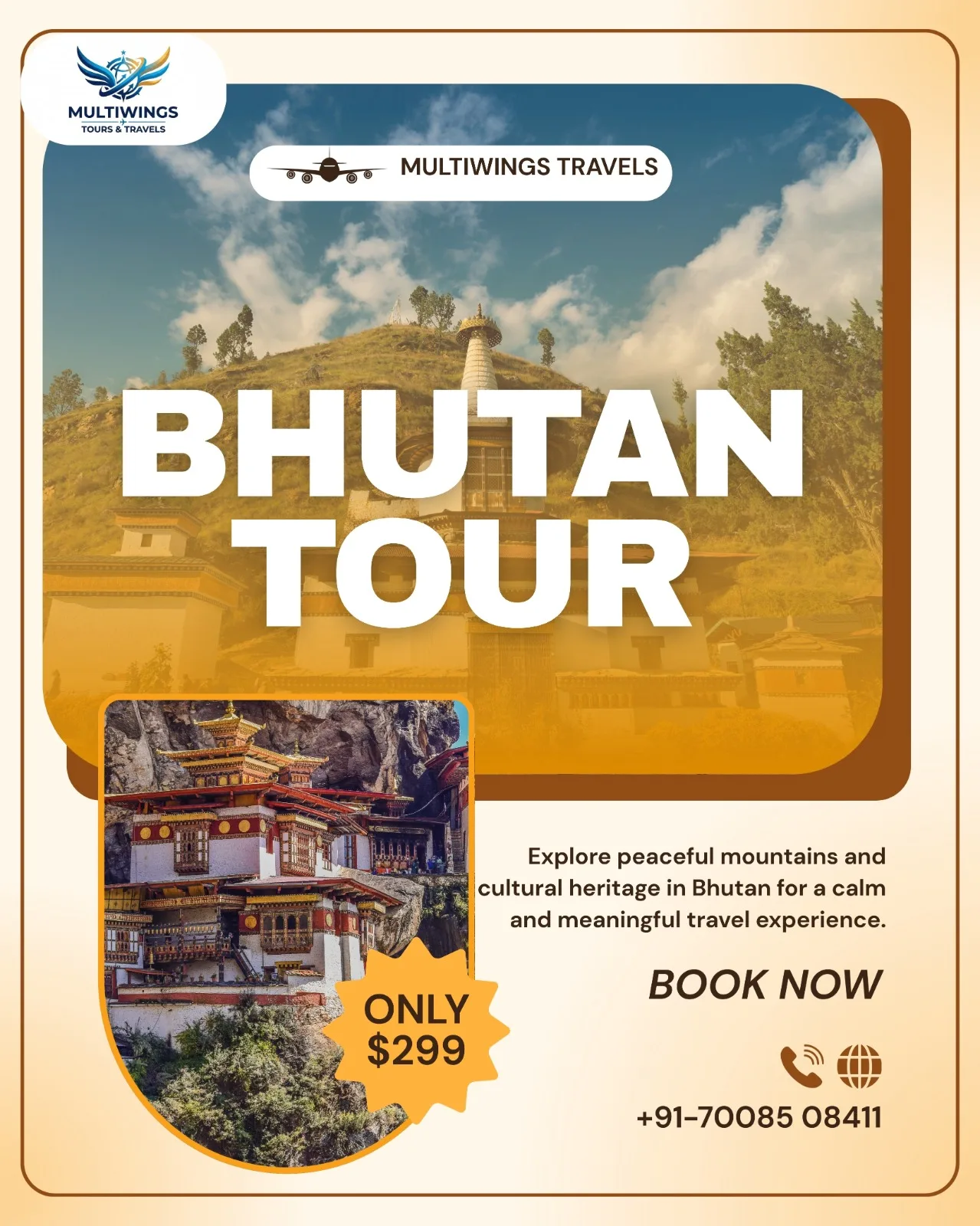 Bhutan Tour Package – Himalayan Mountains & Cultural Heritage
