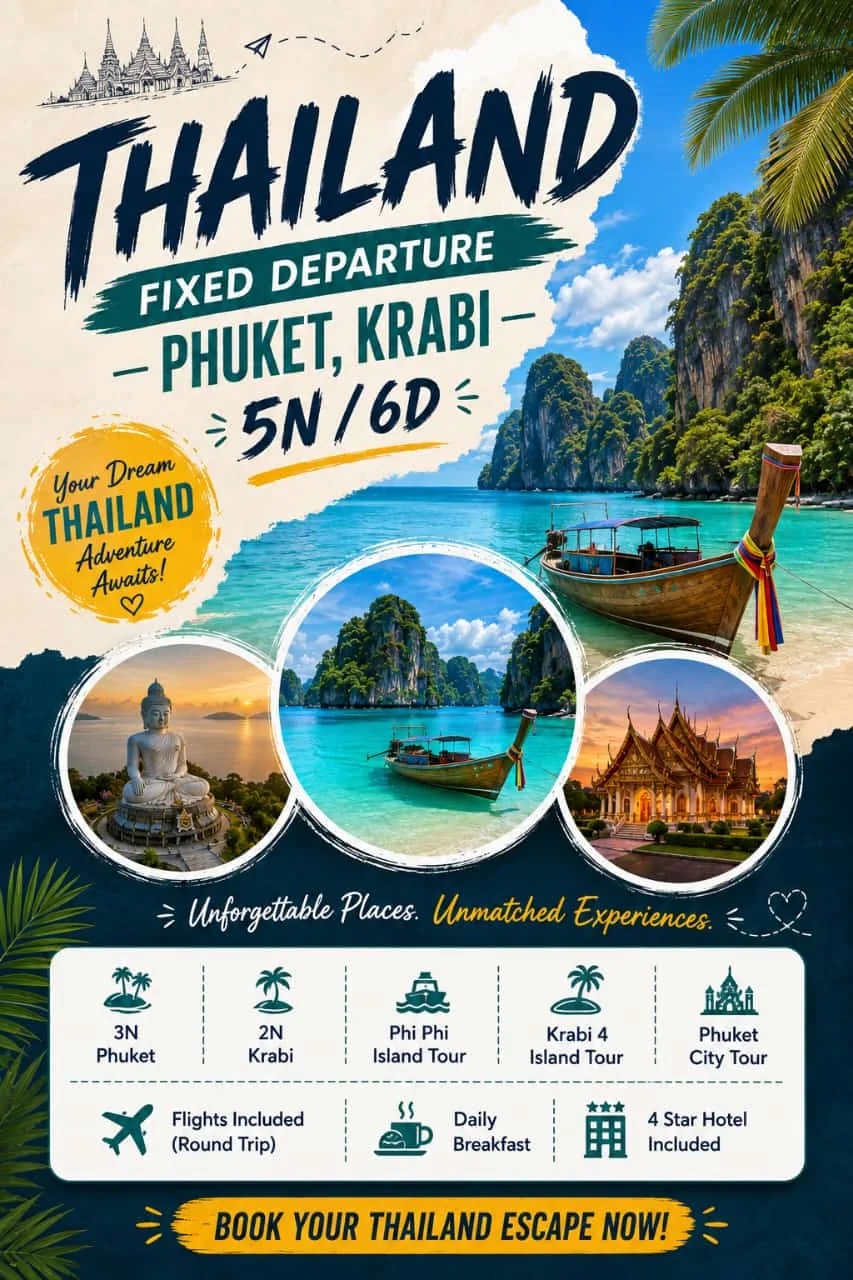 Thailand Phuket & Krabi 6-Day Island Adventure Package photo