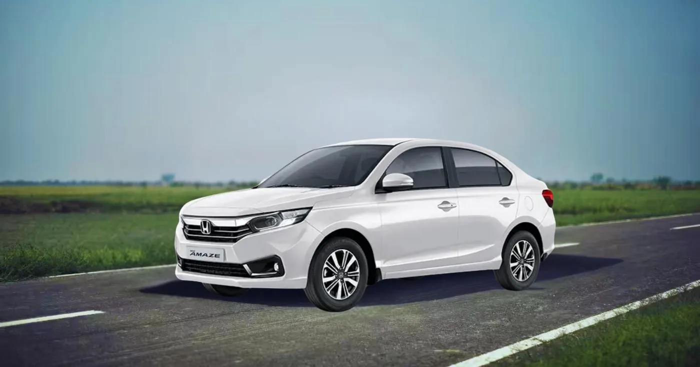Honda Amaze available for rent