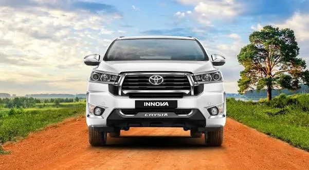 Toyota Innova Crysta available for rent